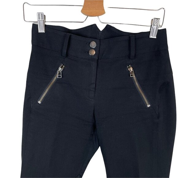 Veronica Beard Ellie Jodhpur High Rise Skinny Riding Pants Zipper Pockets 2 - Picture 3 of 10